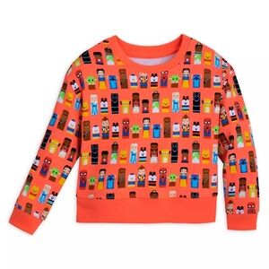 NWT - Disney 100 Exclusive Character Crew Sweatshirt. SZ Kids 9/10